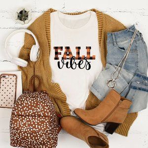 Fall Vibes Softstyle® Fitted T-Shirt